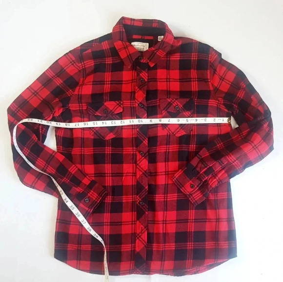 Weatherproof Buffalo check Sz L Red/ Black - Picture 6 of 9